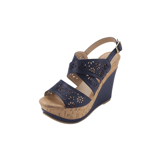 SANDALIA PLATAFORMA ALTA CON CINTA DECORADA Y AJUSTE DE PULSERA Mundo Terra 025690