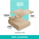thumbnail image 4 of Juego de Sábanas Queen Size roomi Algodón Premium Frescas y Suaves Color Beige, 4 of 5