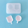 thumbnail image 4 of Miniature Silicone Mold Dessert Tray Plate UV Resin Molds Accessories Kitchen Baking Tool Craft, 4 of 8