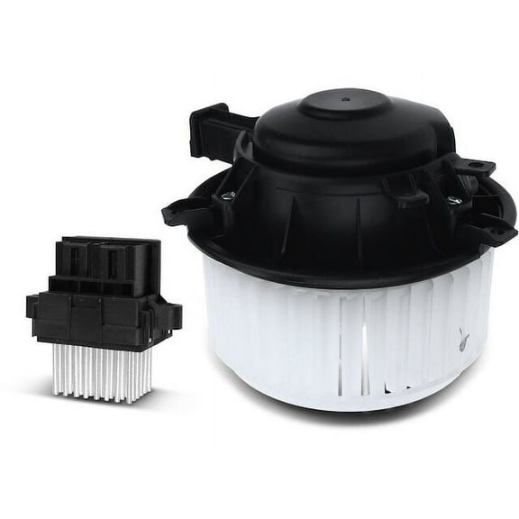 Front HVAC Blower Motor and Resistor Kit 2 - Compatible with 2013 - 2019 Buick Encore 1.4L 4-Cylinder 2014 2015 2016 2017 2018