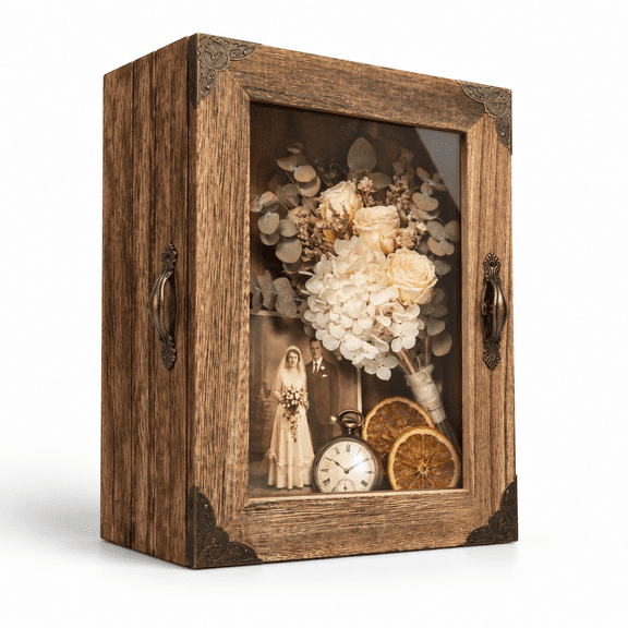 5.1" Extra Deep Shadow Box Frame 8x10