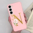 thumbnail image 1 of Funda de silicona suave para teléfono Samsung Galaxy S23, carcasa trasera con letras mate, carcasa protectora para Samsung S 23 S23 Ultra Plus Fivean unisex, 1 of 2