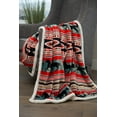 thumbnail image 6 of Carstens Home Unisex Wrangler Stallion Plush Throw Blanket - JW283 One Size, 6 of 7