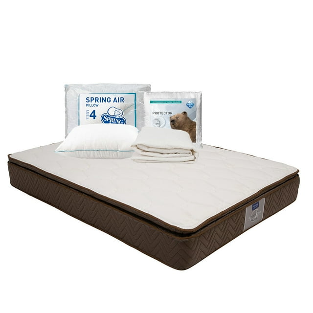 Colchón Matrimonial Nautilus Restonic + 1 Protector de colchón + 1 Almohada