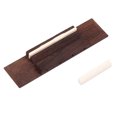 thumbnail image 1 of MasteelfCA 4 String Ukulele Guitar Bridge With Bone Saddle Rosewood Guitar Accessory, 1 of 7