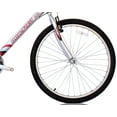 thumbnail image 6 of Wonder Wheels 26 Inch Mountain Bike MTB 18 Speed Bicycle, Bike, Steel Frame Alloy Rims 36 H - Burgundy, 6 of 7