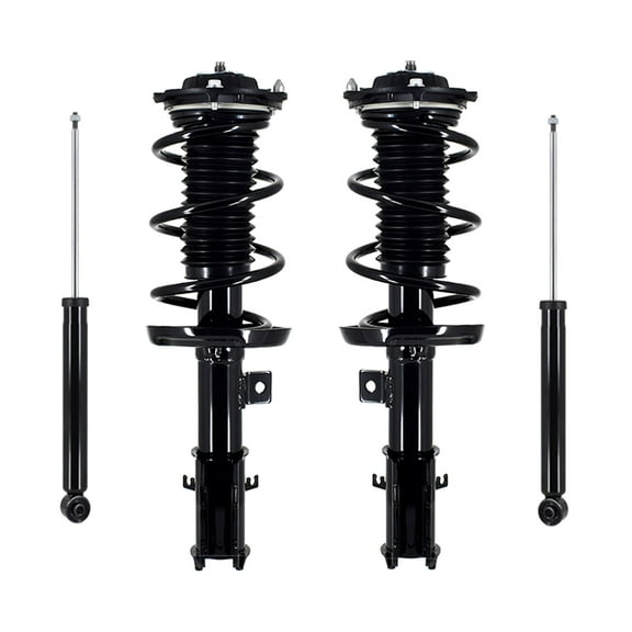 Set Front Quick Complete Strut-Coil Spring-Rear Shock For 2016-2019 Chevrolet Cruze L4 1.4L