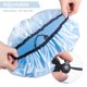 thumbnail image 2 of Gorro de ducha impermeable de 3 piezas (naranja rosa + azul + verde), 2 of 8