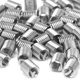 thumbnail image 3 of Juego de recortes de reparación de orificios de tornillo de acero inoxidable con inserto de rosca de alambre de 50 piezas Unidad de EE. UU. 2-56, 3 of 8