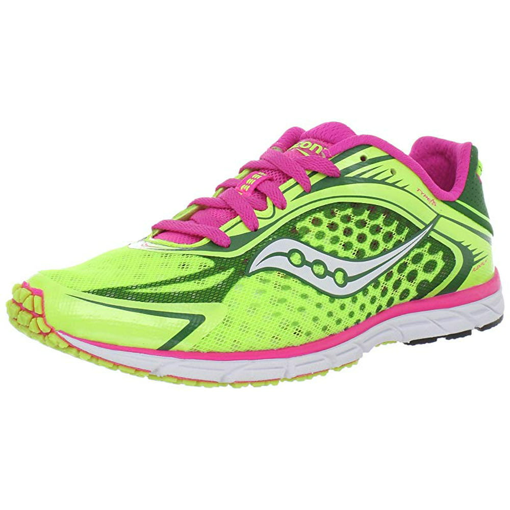 Saucony - Saucony Women's Type A5 Running Shoe, Citron/Pink, 11 B US ...