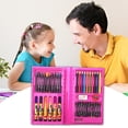 thumbnail image 4 of Lápiz de color Crayón Acuarelas Bolígrafos Juego de tablero de dibujo para niños Suministros de pintura Hugtrwg Para estrenar, 4 of 6
