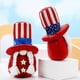 thumbnail image 5 of 2 Pcs Independence Day Home Decoration Round Hat Stars and Stuffed Faceless Dwarf Dolls Child Toy G, 5 of 5