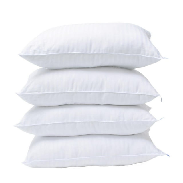 Pack 4 Almohadas Hotelera Almoda Microgel Deluxe Tamaño King Size