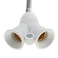 thumbnail image 4 of Extended E27 to 2 Socket E27 Base Socket Light Bulb Adapter Plug Converter, 4 of 6