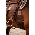 thumbnail image 2 of Horse 34"  Western 27 Strand Double Weave Brown Mohair Roper Cinch 97RT07BR-34, 2 of 5