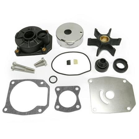 Createshao Outboard Water Pump Impeller for Johnson Evinrude Replacement With Housing 5000308 40-60 HP