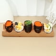 thumbnail image 3 of Sushi Hand Roll Stand, Wooden Sushi Maker Holder, Sushi Taco Display Stand Rack, Sushi Taco Presentation Platter, Sushi Display Rack, Decorative Serving Platter for Kitchen Home Party, 3 of 7