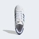 thumbnail image 3 of adidas Superstar White Dark Blue Gold Felt Stripe H00189 Men's Shoe Size 8.5, 3 of 6
