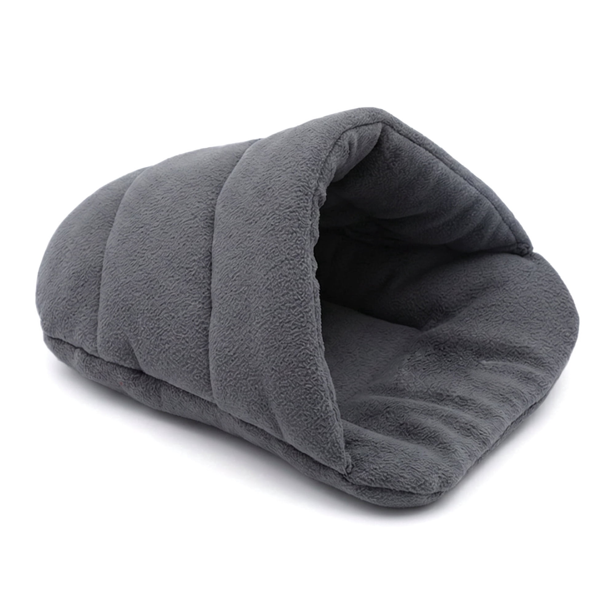 houyihao Cozy Rabbit Bed Cave Hideout for Dwarf Bunny Guinea Pig Chinchilla Ferret Hedgehog Small Pet Cage Accessories Winter Warm Nest House 28*22cm