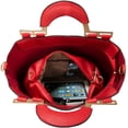 thumbnail image 3 of Women's Faux Reptilia Hand Bag with Adjustable Strap for Daily Use, 3 of 6