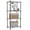Black, variant on IZEUK 4 Tier Metal Wire Shelf Unit, Storage Rack Organizer for Garage, 352 Lbs, 17.7" W x 11.8" D x 41.9" H, Black