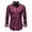 Red, variant on Mens Work Shirt Long Sleeved Youth Fashion Lapel Slim Fit Color Summer Clothes for Men,Red,M
