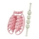 thumbnail image 1 of 2 piezas Massagers Massagers Massagers Massaje de espuma Rollers para las manos del codo de la pantorrilla Rosa, 1 of 8
