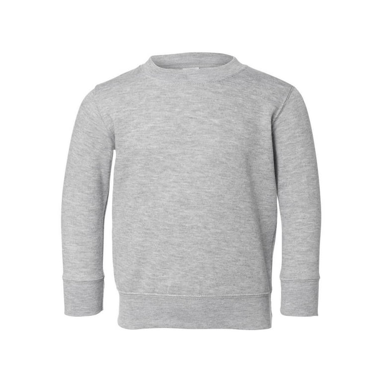 Rabbit Skins Toddler Unisex Crewneck Kids Sweatshirt Rabbit Skins Toddler Unisex Crewneck Kids Sweatshirt