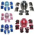 thumbnail image 2 of SAYOO 7pcs Girl Boys Guard Helm rodilleras codo bracers bicicleta skateboarding set SAYOO moda, 2 of 2