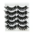 thumbnail image 2 of Kiplyki Eyelashes 3D 3D Eyelashes Thick Eyelashes 5 Pairs Pack High-grade Fiber, 2 of 7
