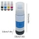 thumbnail image 3 of Organizadores de armario y almacenamiento Tanque de tinta Tinta para tanque de tinta Máquina de inyección de tinta a color Modelo 004 y 002 Compatible con varios modelos de impresoras Kit de recarga c, 3 of 6