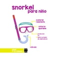thumbnail image 2 of Juego De Buceo Snorkel Para Niñas 7 Años Bestway Protección UV Confort, 2 of 4