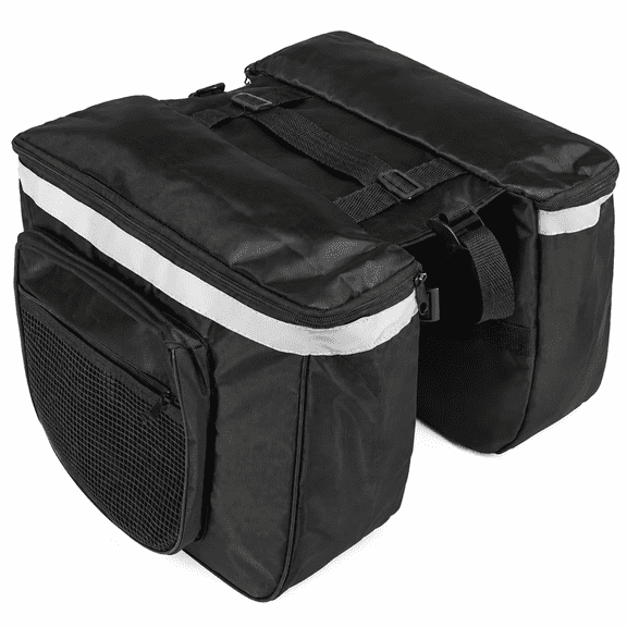Water-Resistant Bike Rear Rack Trunk Bag for Commuting and Touring