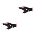 thumbnail image 3 of Yuarrent Guantes sin dedos de algodón para pesca al aire libre, 200 mAh, portátil, 0,74 Wh, ajustable, elástico, alimentado por batería, Type5 NO5, 3 of 6