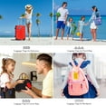 thumbnail image 4 of Etiquetas de equipaje Sodsay, bolsas de viaje de PVC, etiquetas de identificación, paquete de 50, 4 of 9