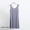 Middle-Grey, variant on Plus Size Full Slips Dresses For Women Summer Thin Seamless Ice Silk Petticoat Underskirt Sleeveless Underwear Dress Slips