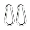 thumbnail image 2 of Clip De Carabinaje, 660 Lbs Pesados ​​​​​​ganchos De Anillo De Carabinaje D Para Niños De Hamaca De Escalada Cadena De Botellas De Llavero, 2 of 6