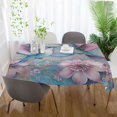 thumbnail image 6 of BZSMCE Square Tablecloth Springtime Hummingbird Kiss Pattern Tableclothes, 6 of 9
