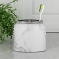 thumbnail image 2 of nu steel Misty Silver collection Toothbrush Holder ,Perfect For Home & Bathroom Accessories, 2 of 5