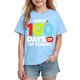 thumbnail image 1 of Camiseta de Manga Corta Linda con Impresión Gráfica para la Temporada Escolar de los Niños, Camisetas de Manga Corta de las Niñas, 1 of 9