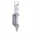 thumbnail image 1 of 5 inch Capacity Rain Gauge with Tube,2 in 1 Stainless Steel Holder, 1 of 5