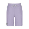 thumbnail image 5 of Dolkfu Summer Shorts for Men Retro Drawstring Classic Fit Shorts Elastic Waist Texured 5 Inseam Shorts Men 3X, 5 of 5