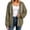 Army Green, variant on Women's Full Zip Hoodie, Oversized Long Sleeve Hooded Sweatshirt with Pockets, Casual Lightweight Zip Up Jacket