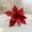 F/Red, variant on Dvkptbk Christmas Flowers Christmas Glitter Magnolia with Stems Christmas Tree Decorations Flower Wreath Christmas New Year Decoration Holiday Gift Valentines Day Gifts