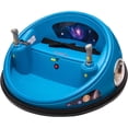 thumbnail image 3 of OUYAWEI 12V Electric Bumper Car 360° Spin LED Lights Music Remote Control Soft Bumper Blue, 3 of 8