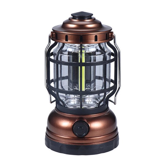 Linterna de camping Recargable, regulable LED Linternas vintage Impermeable de alta capacidad Linterna portátil Linterna Senderismo al aire libre Cortes de energía Emergencia XianweiShao 9024715975027