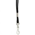 thumbnail image 2 of Baumgartens® Lanyards, 38", Black, Pack Of 24, 2 of 2