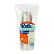 Hefty Style Prints Plastic Cups, 18 Oz , 20 Count by Reynolds Consumer Products Inc.