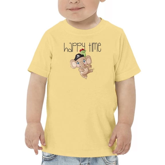 Happy Pirate Time T-Shirt Toddler -Image by Shutterstock,  4 Toddler
