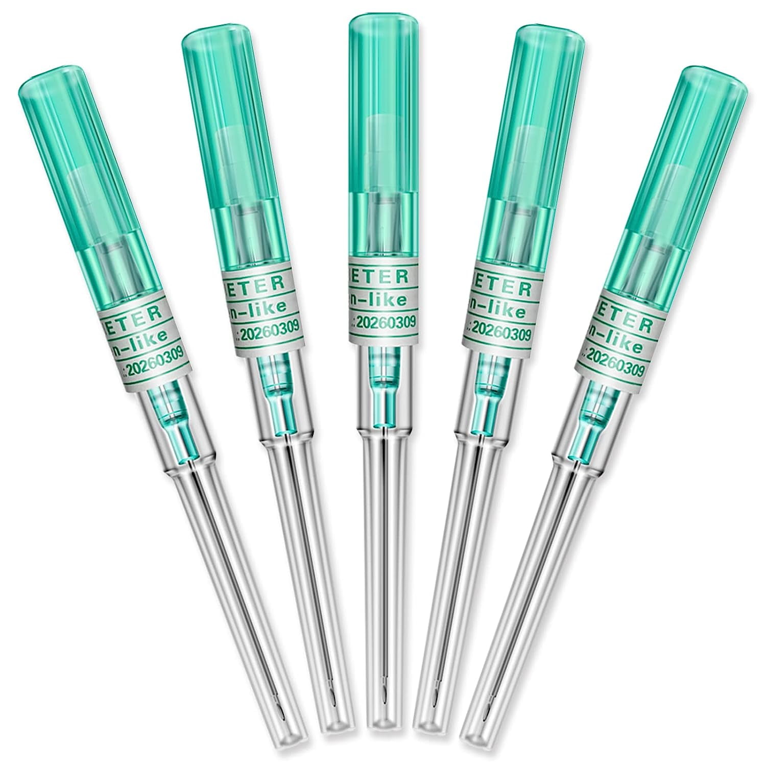 Catheter Needles 5Pcs 18 Gauge Piercing Needles Cartilage Piercing IV Catheter Needles Hollow